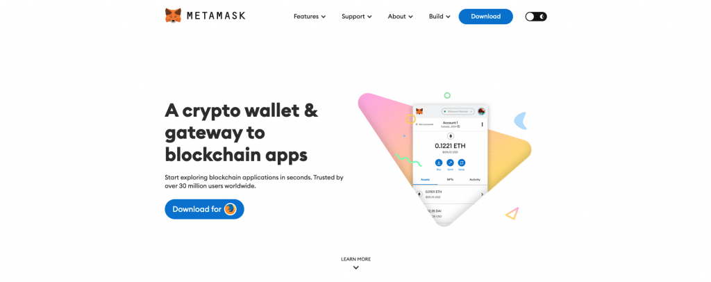 metamask vs coinbase website